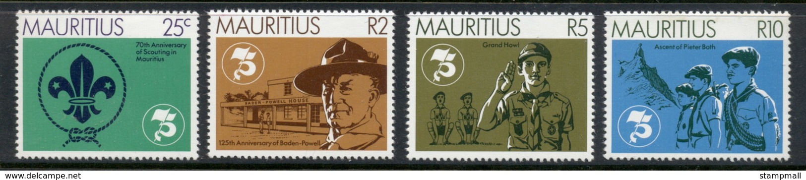 Mauritius 1982 Scouting Year MUH - Mauritius (1968-...)