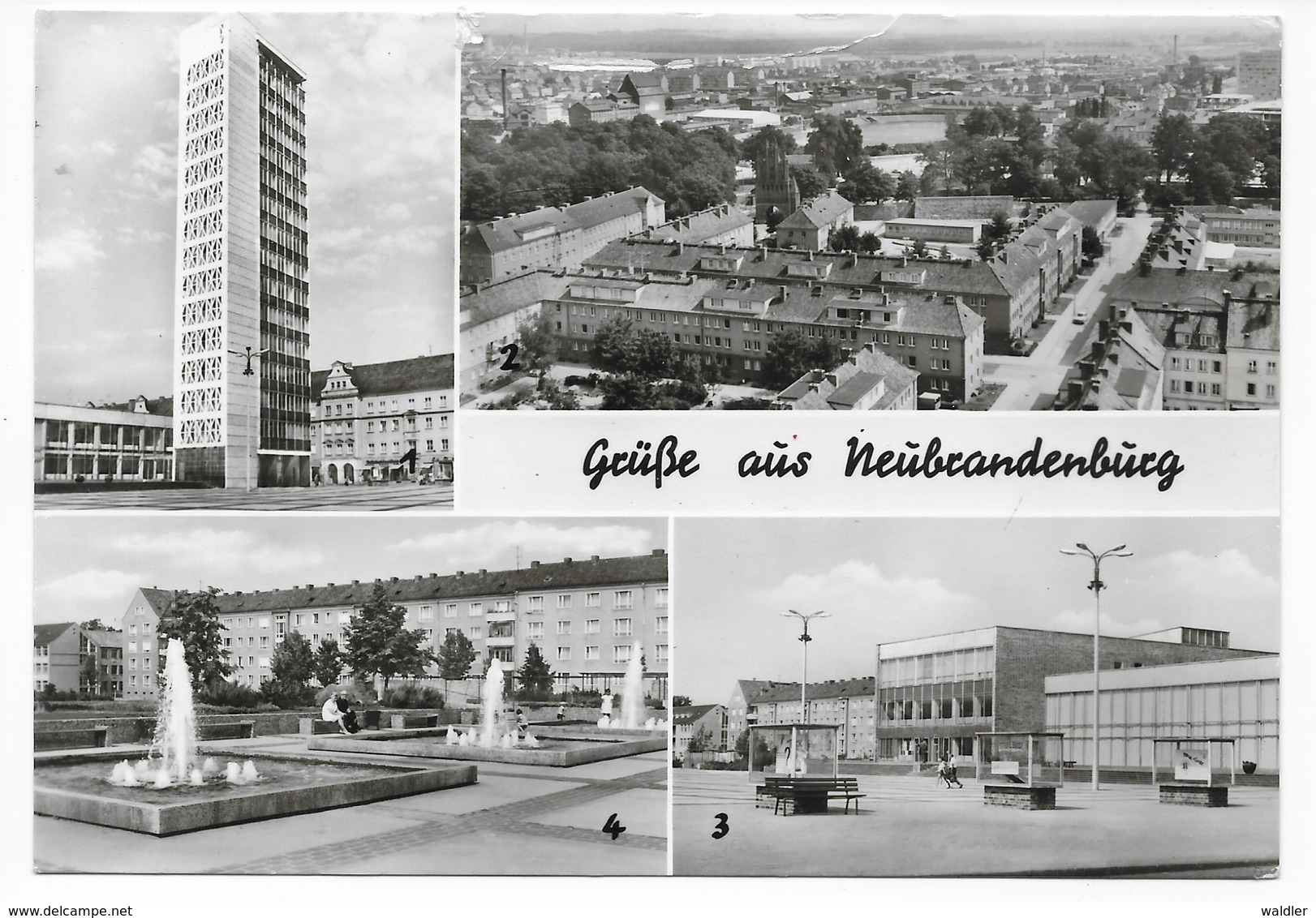 2000  NEUBRANDENBURG  1977 - Neubrandenburg