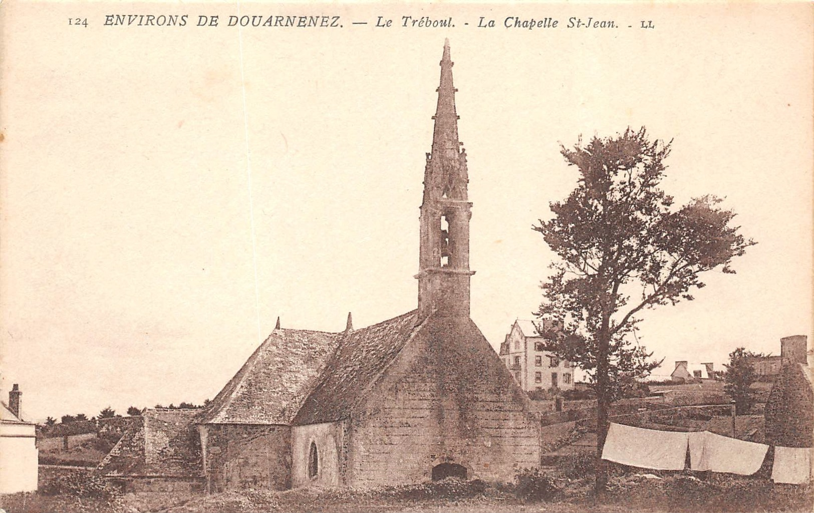TREBOUL  Pres DOUARNENEZ  - La Chapelle Saint Jean ( LL 124) - Tréboul