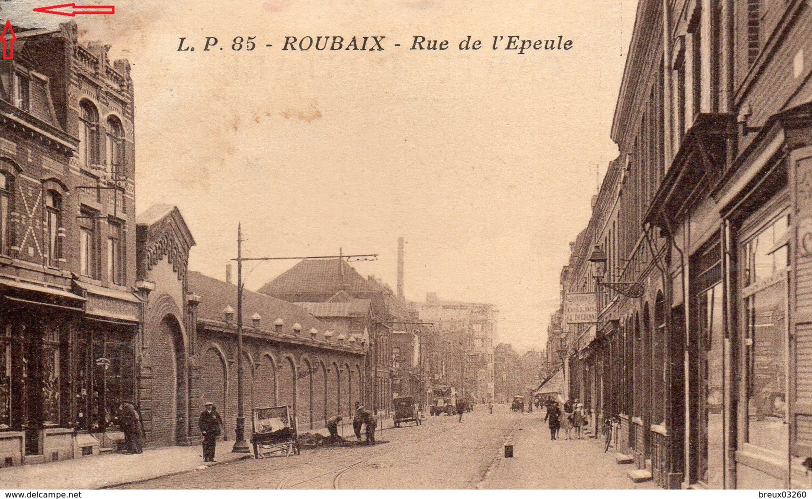 CP-   ROUBAIX-  Rue De L'Epeule- - Roubaix