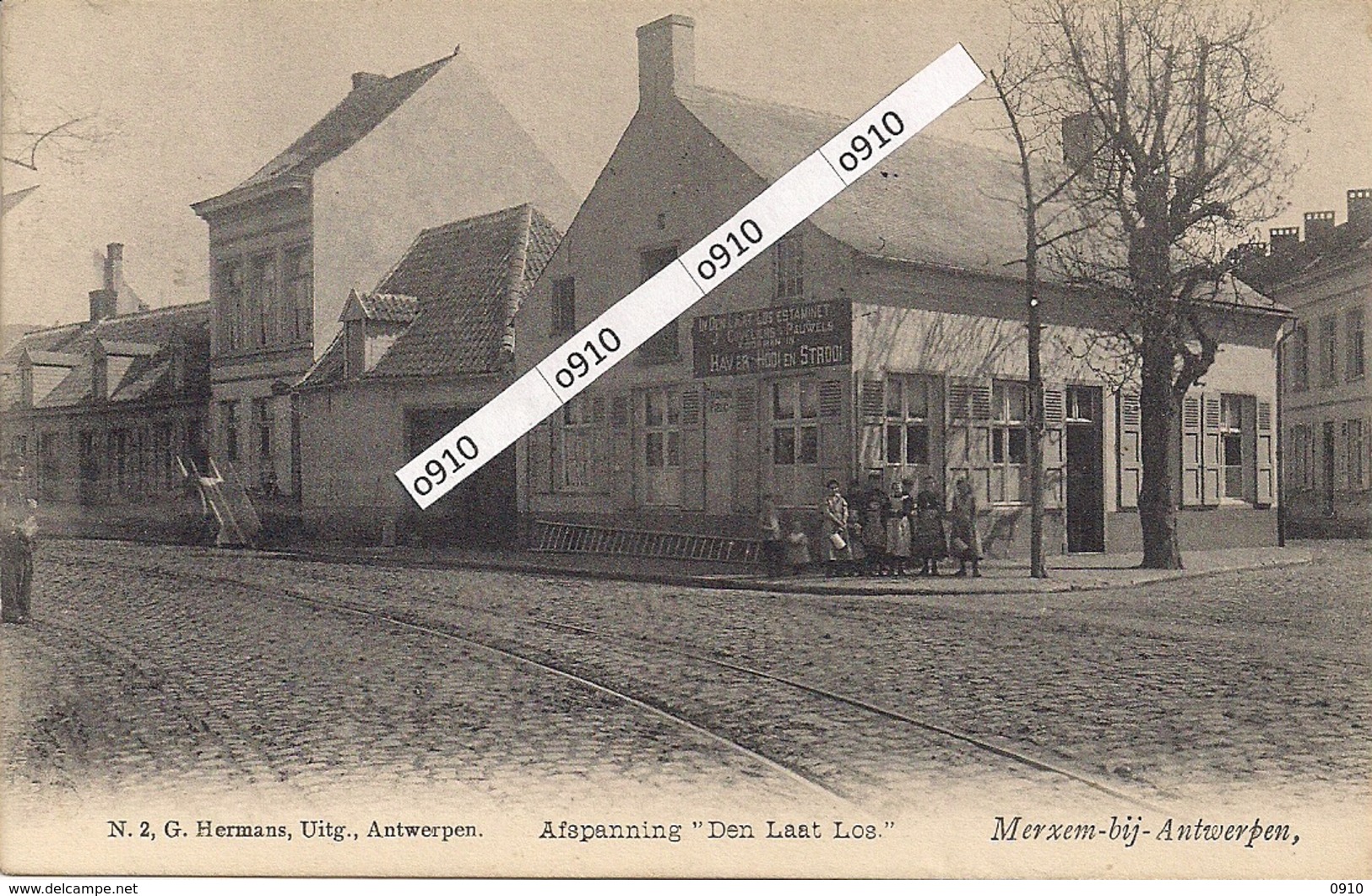 MERKSEM-MERXEM-ANTWERPEN " AFSPANNING DEN LAET LOS" UITG.HERMANS N°2 - Antwerpen