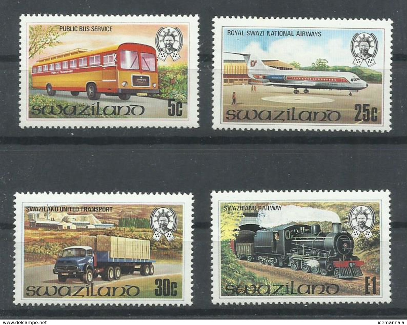 SWAZILAND YVERT  364/67    MNH  ** - Swaziland (1968-...)