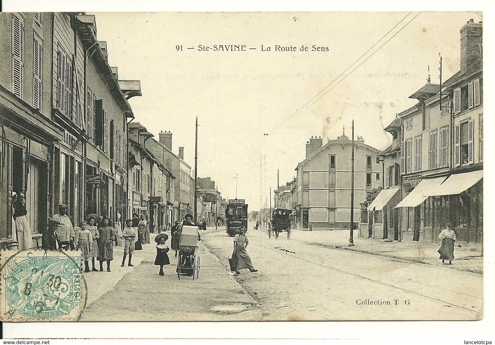 10 - SAINTE SAVINE / ROUTE DE SENS - Autres & Non Classés