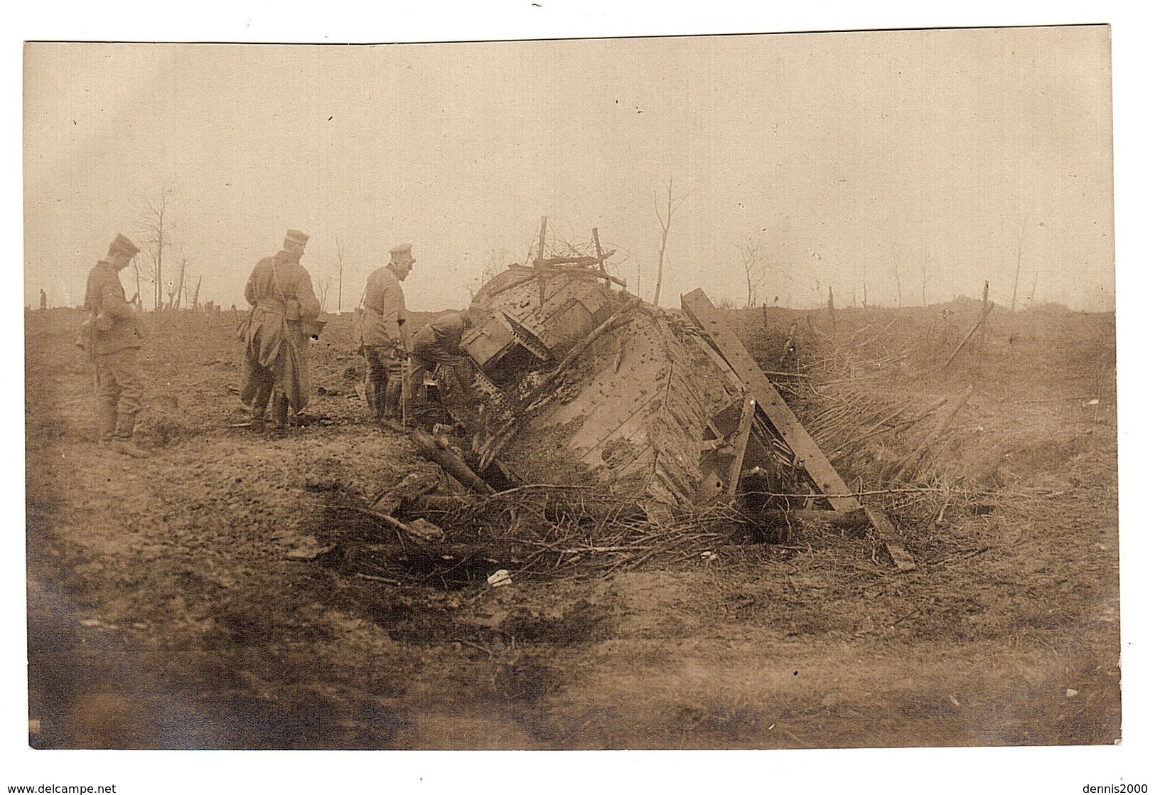 MILITARIA - 1914-1918 - CARTE PHOTO - PHOTO CARD - CAMBRAI (59) - Scène De Guerre - Oorlog 1914-18
