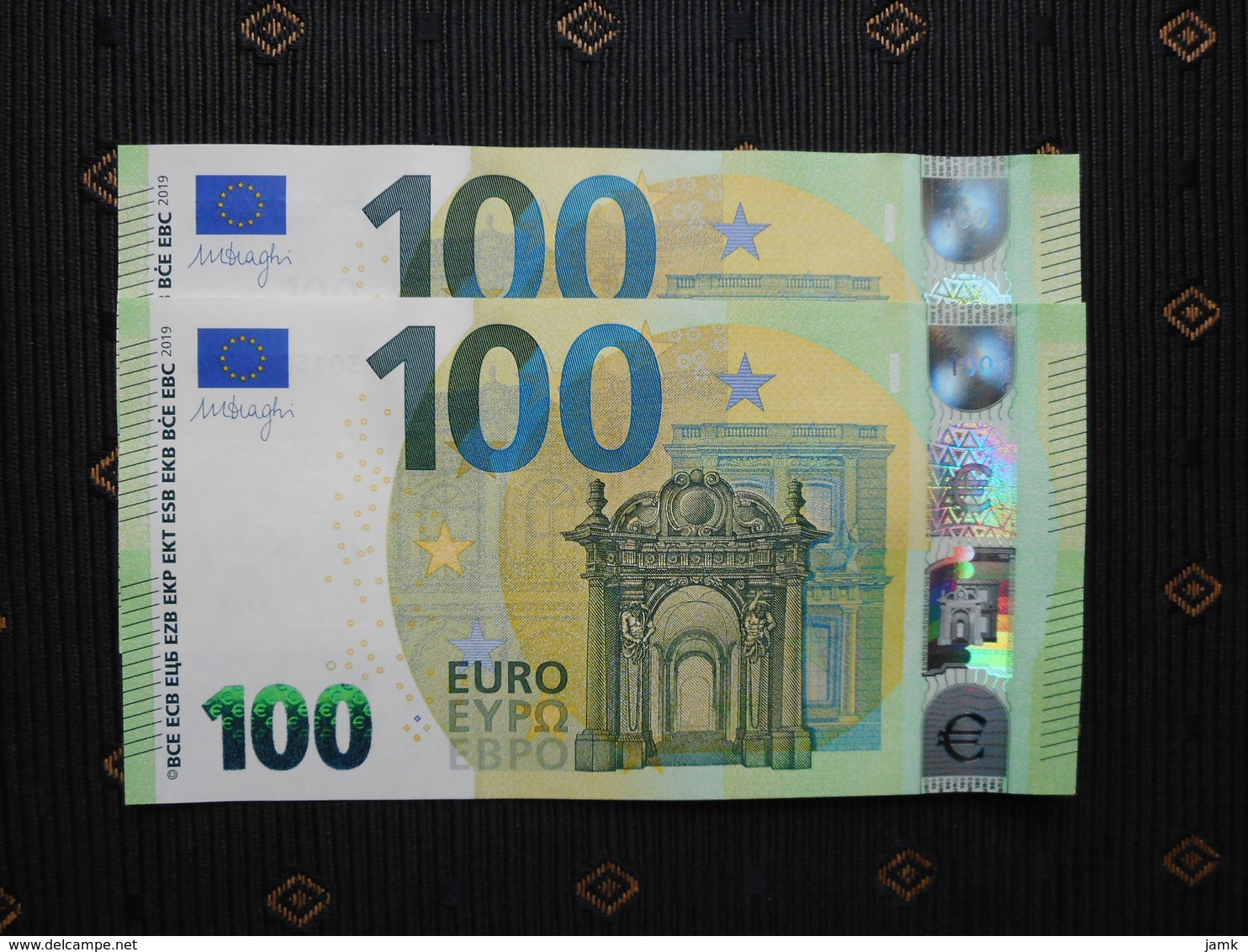 100 EURO /2019 " UA" U002 D1... FRANCE, DRAGHI,  UNC, NEUF, FDS - 100 Euro