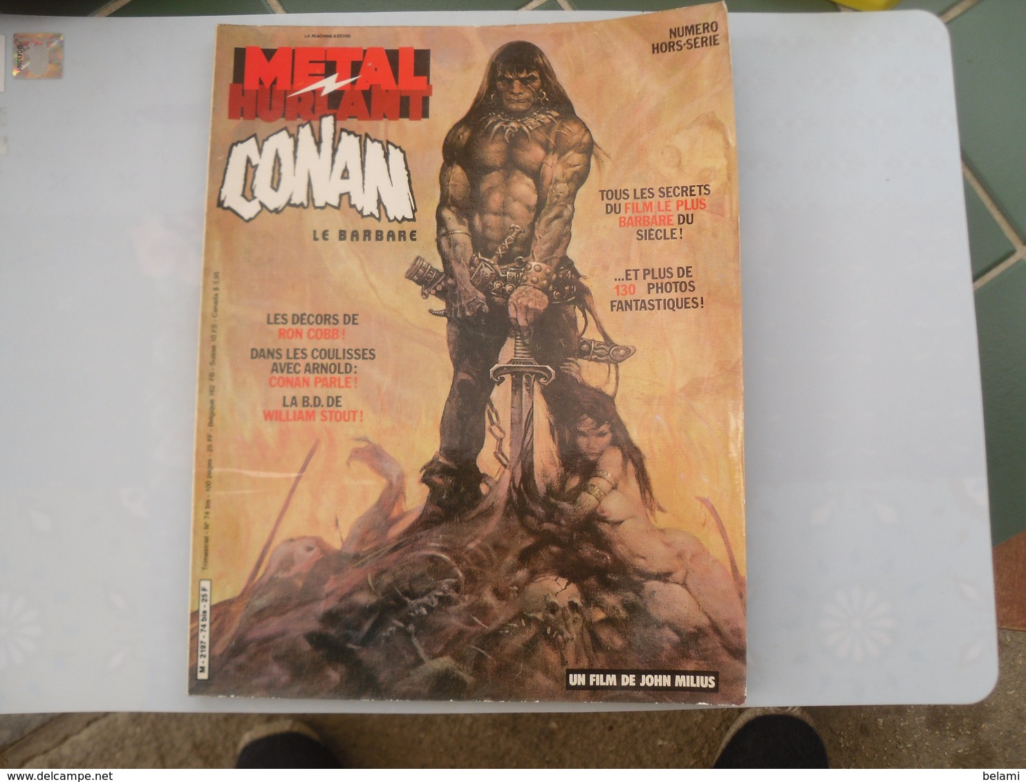 ** METAL HURLANT  **   Spécial CONAN LE BARBARE **   8,50  Achat Direct ** - Métal Hurlant