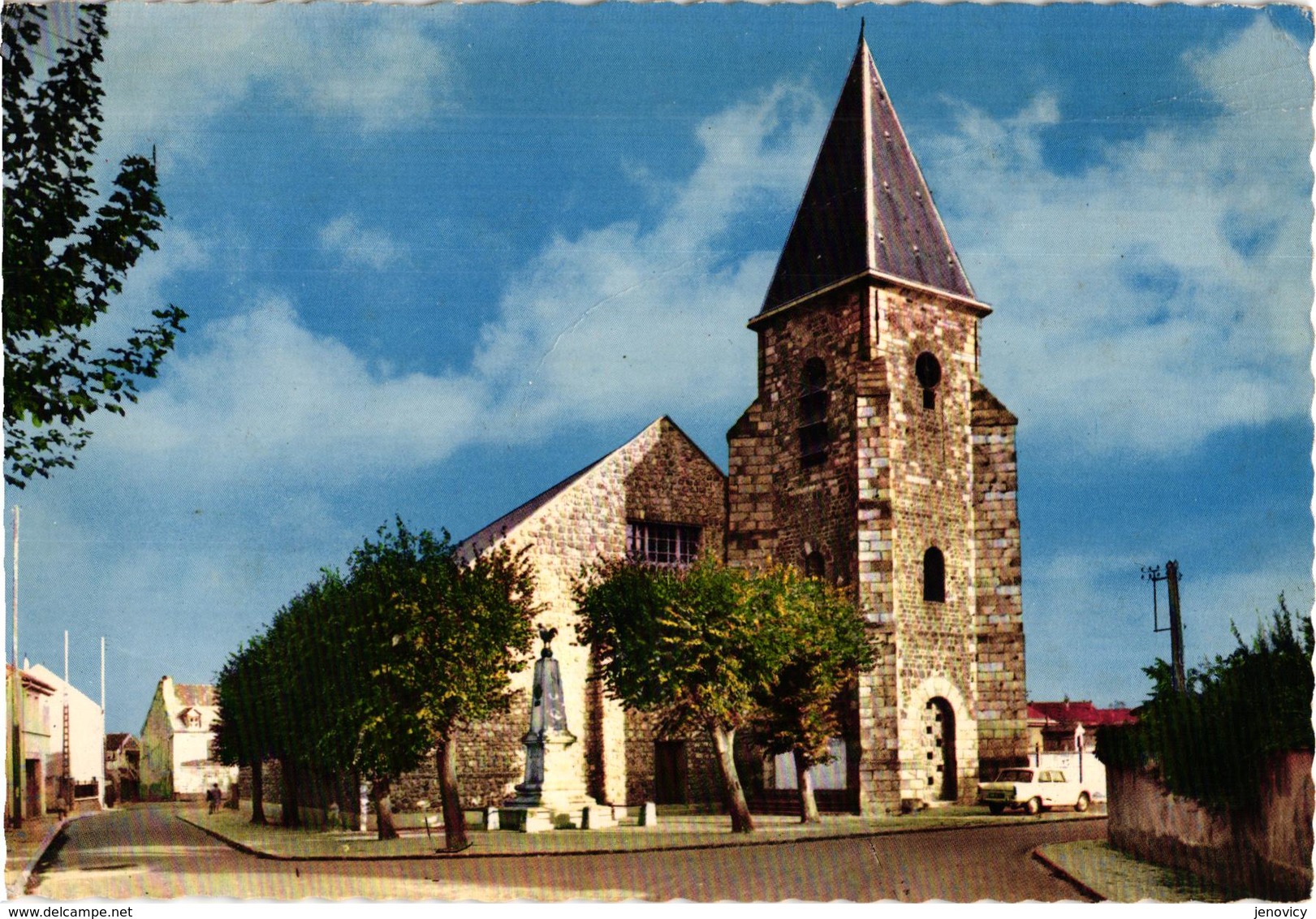 (CPSM) TRAPPES EGLISE ,COULEUR REF 60070 - Trappes