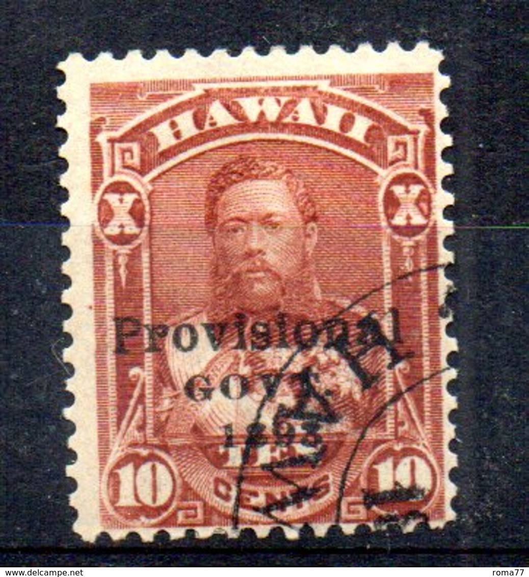 APR1294 - HAWAII 1893 , Yvert N. 57  Usato (2380A) - Hawaii