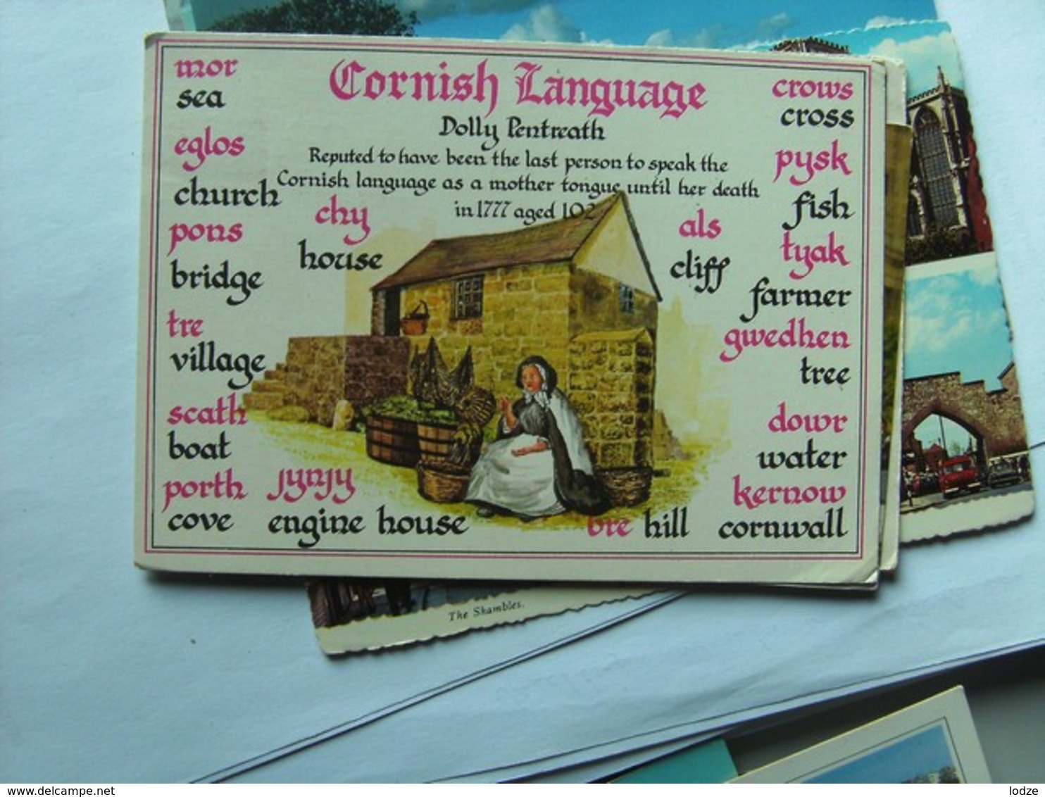 Engeland England Cornwall Cornish Language - Andere & Zonder Classificatie