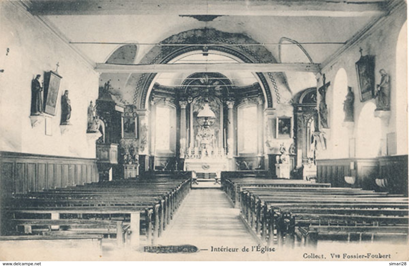 FIENVILLERS - INTERIEUR DE L'EGLISE - Autres & Non Classés