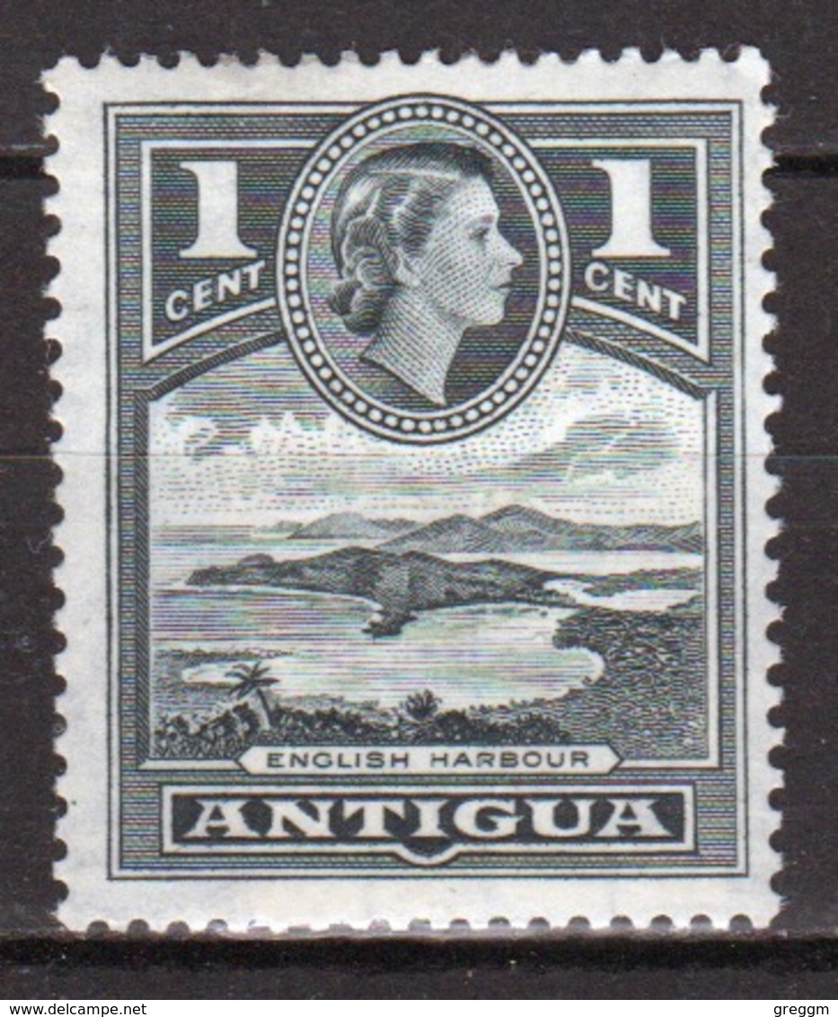 Antigua 1953 Elizabeth II Single 1 Cent Definitive Stamp From The 1953 Set. - 1858-1960 Crown Colony