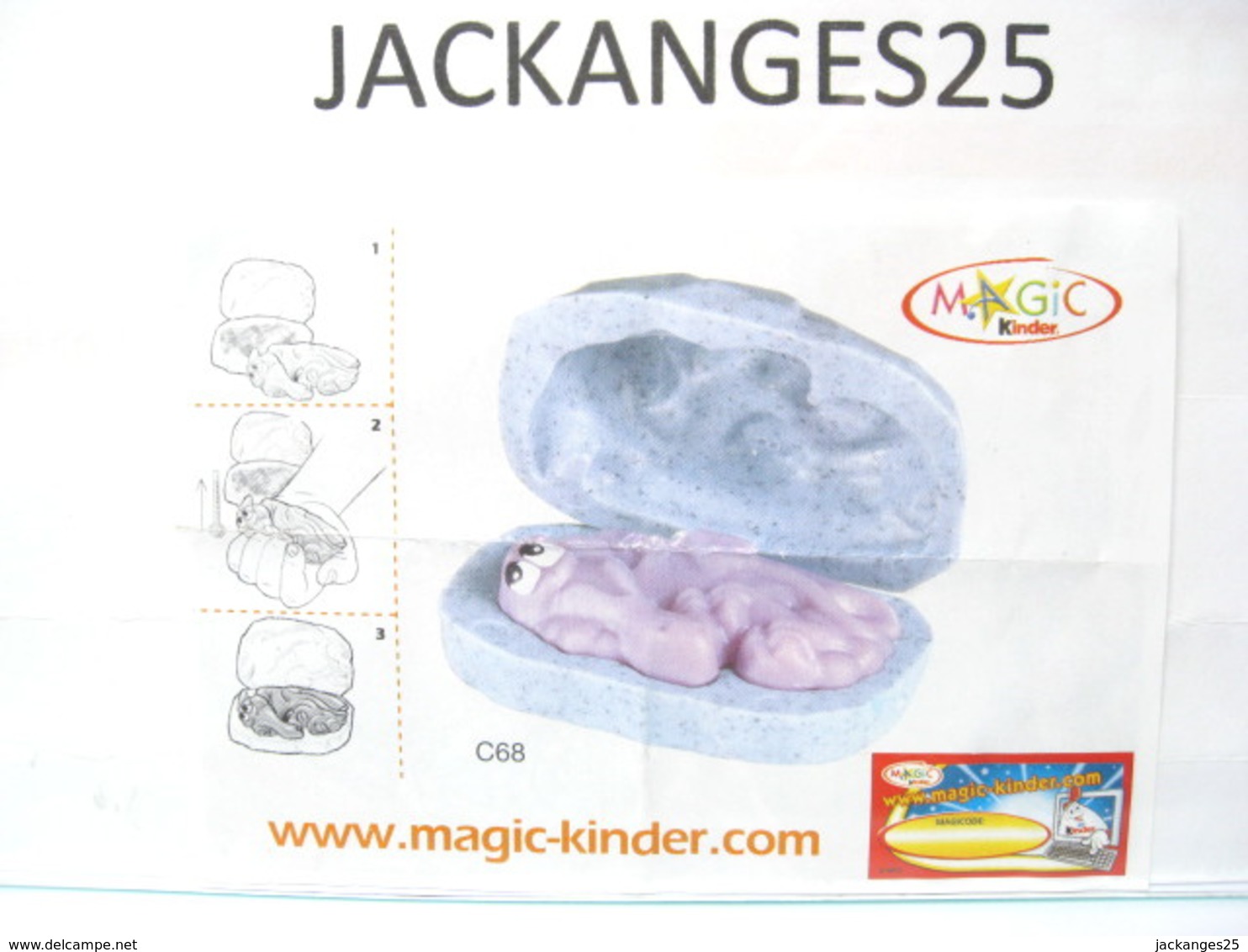 KINDER SAURIEN MPG C 68  2004 + BPZ EU + MAGIC CODE - Figuren