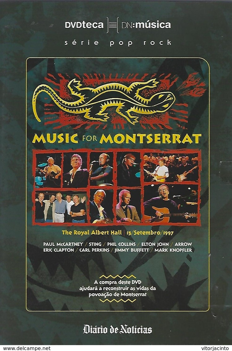 Music For Montserrat - The Royal Albert Hall (15 Sep 1977) - DVD - Conciertos Y Música