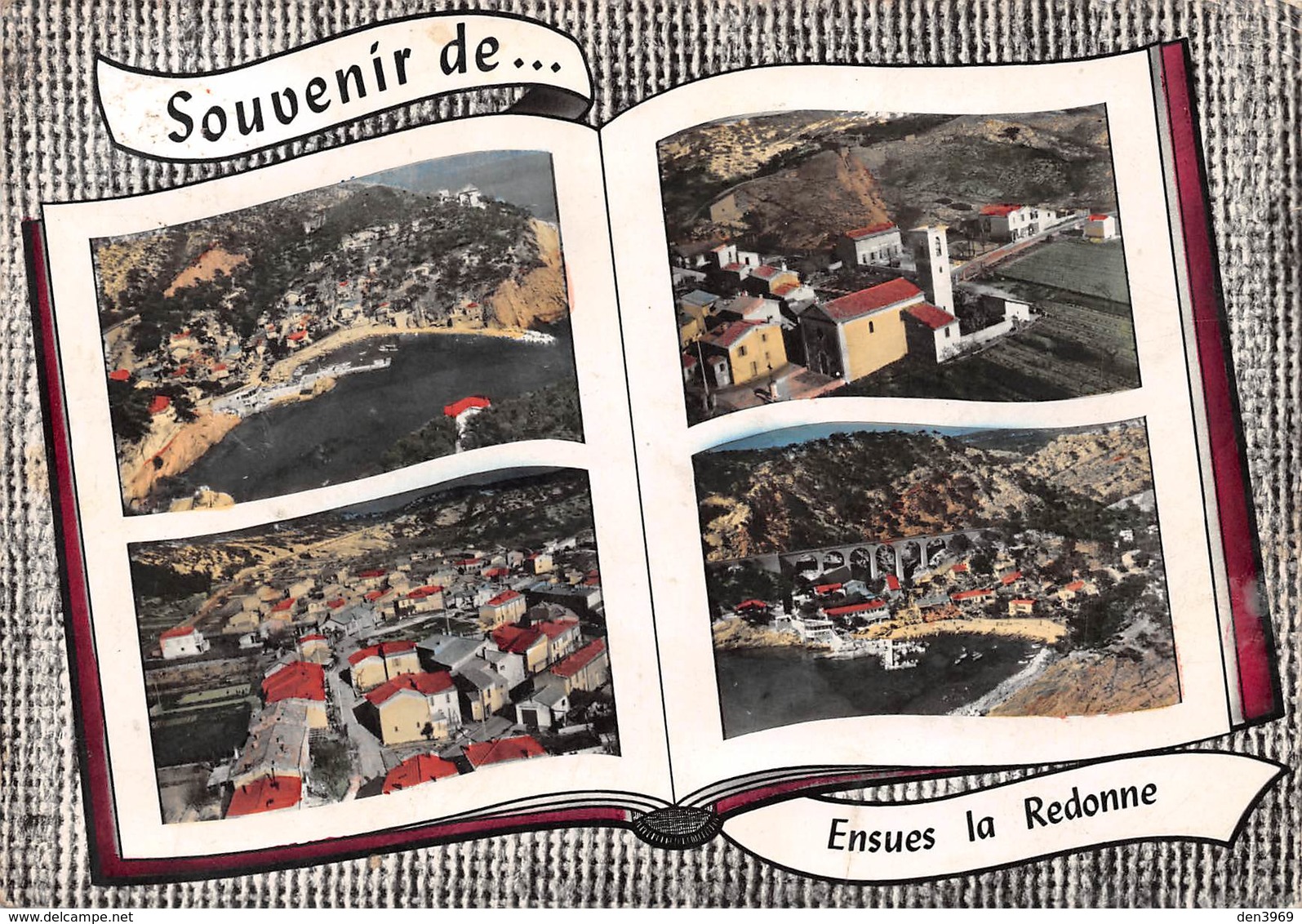 Souvenir De ENSUES-la-REDONNE - Vues Multiples - Livre Ouvert - Other & Unclassified