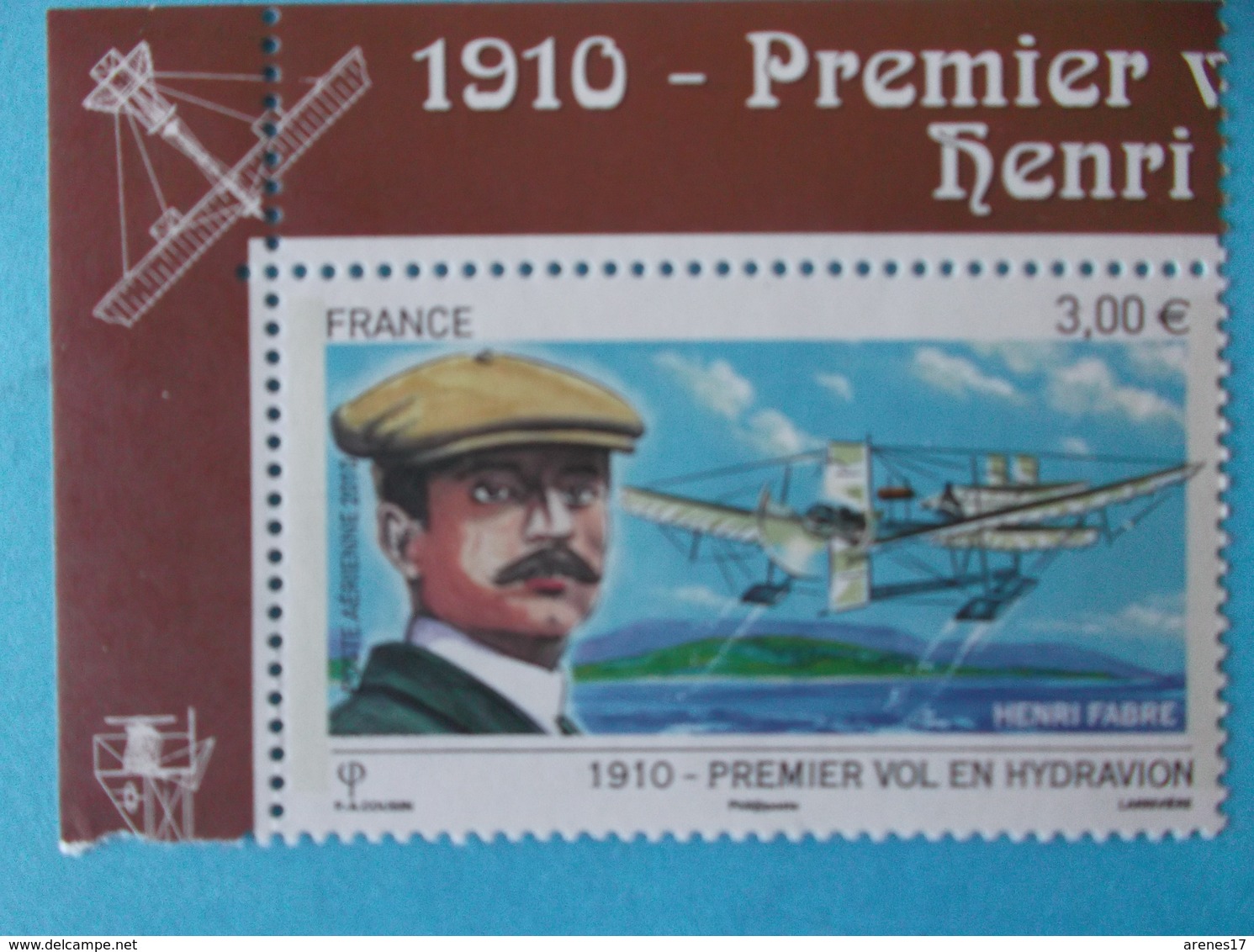 : FRANCE : AVIATION No: 73 , Venant Du FEUILLET De 10 Timbres  XX,timbre En Bon état - 1960-.... Nuovi