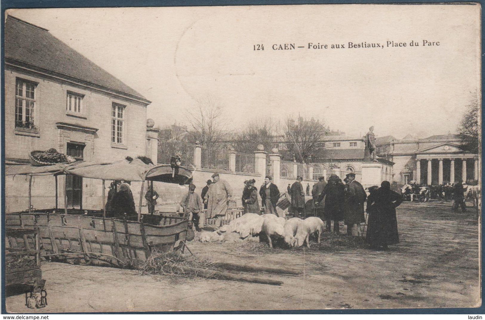 Caen , Foire Aux Bestiaux , Place Du Parc , Animé - Caen