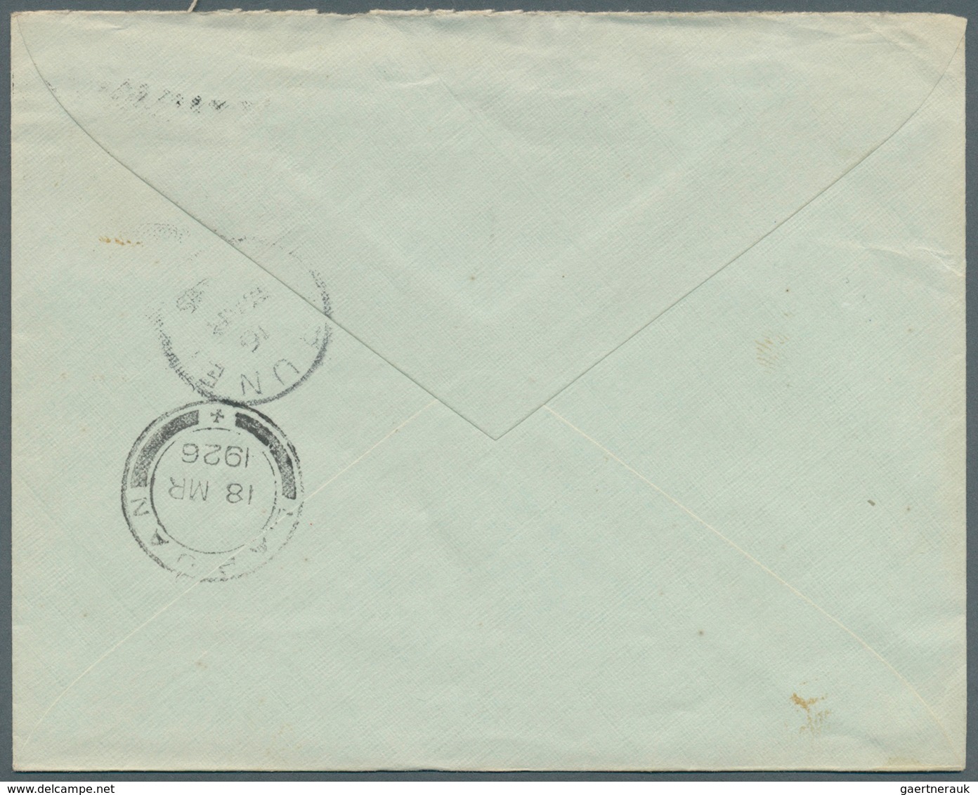 Brunei - Stempel: TEMBURONG (type D3): 1926 (15.3.), Cover From Temburong To London At Correct 6c Im - Brunei (1984-...)
