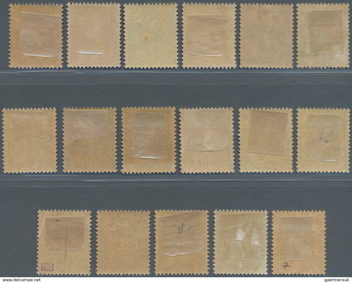 Französisch-Indochina: 1904/1906, Grasset "definitives", Mint Luxus Set, Hinged. (Yv. 24-40, Mi€735, - Cartas & Documentos