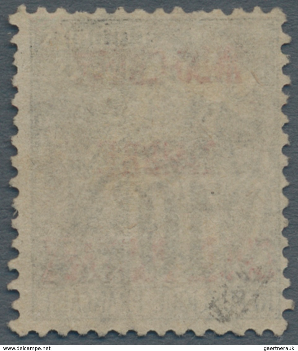 Französisch-Indochina - Paketmarken: 1891, "Colonies" 10c. Black On Lilac, Surcharged By Carmine Han - Impuestos