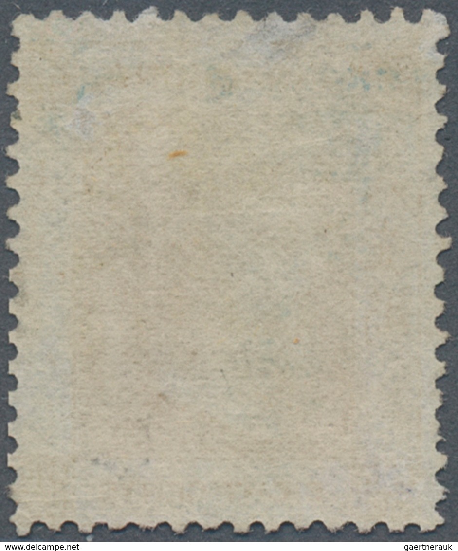 Hongkong: 1862, QV 8 C. Yellow Buff, Unused No Gum, Tiny Hinge Thin On Reverse (Michel Cat. 1000.-). - Other & Unclassified