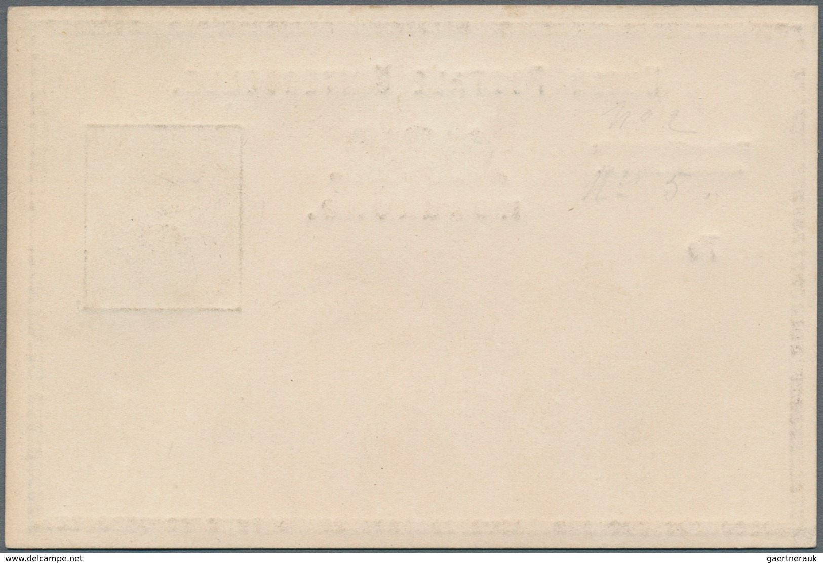 Hongkong - Ganzsachen: 1879, 3 C./10 C. On Pale Red Imprinted Form And 5 C./18 C. On Blue Imprinted - Postal Stationery