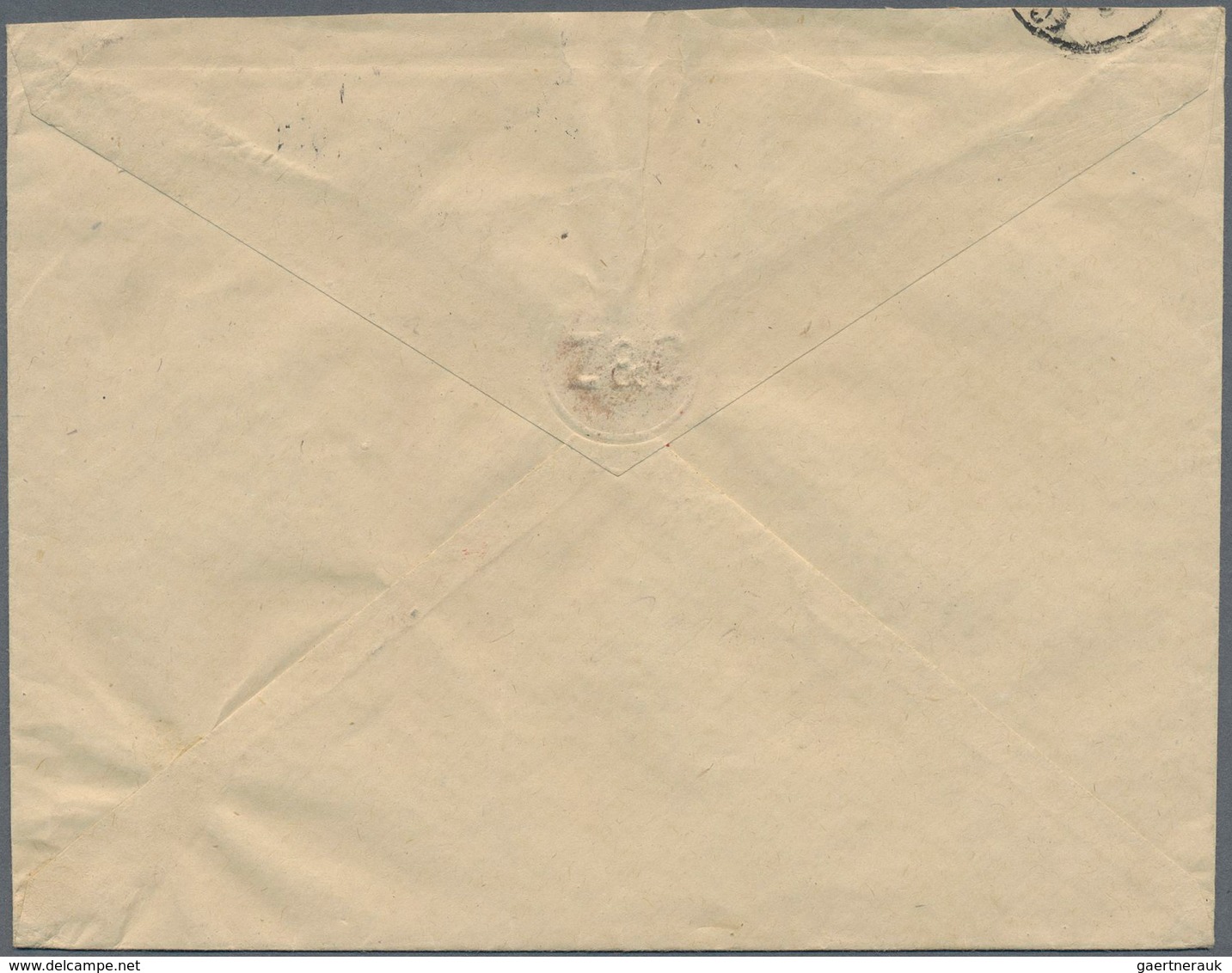 Japan: 1883/88, Merian Correspondence: Two Covers To Basel/Switzerland, UPU-Koban 5 S. Pair Tied 4-d - Andere & Zonder Classificatie