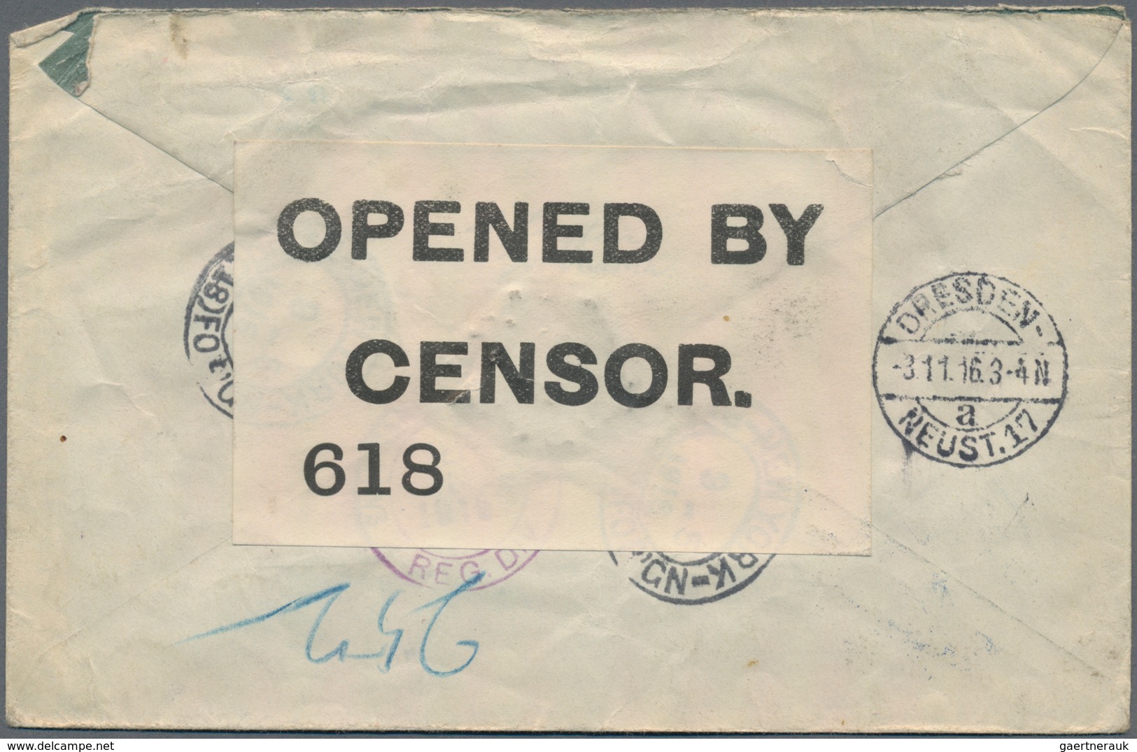 Japan: 1914/23, Three Foreign Mail Covers: To Germany (registered And Censored) Or Switzerland (2). - Other & Unclassified