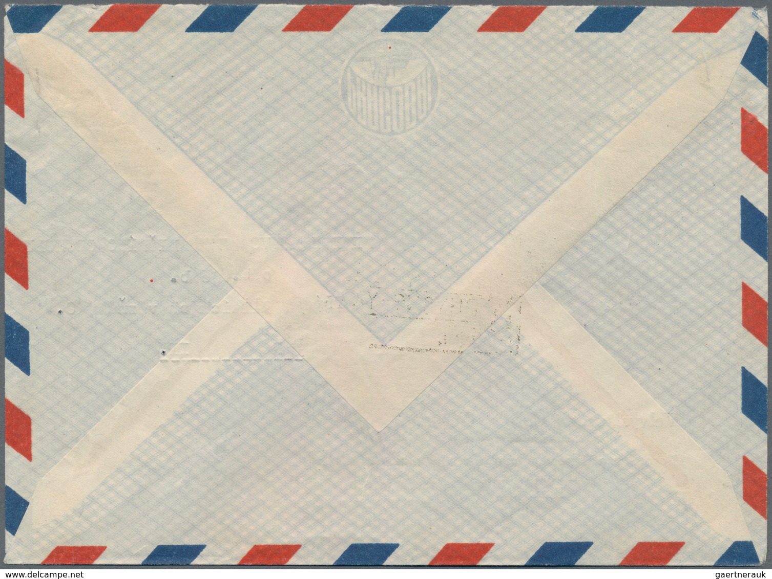 Korea-Nord: 1952/56, 70 W. (2), 40 W. And 5 W. Tied "PHYONG YANG 1.3 56" To Registered Airmail Cover - Corea Del Norte