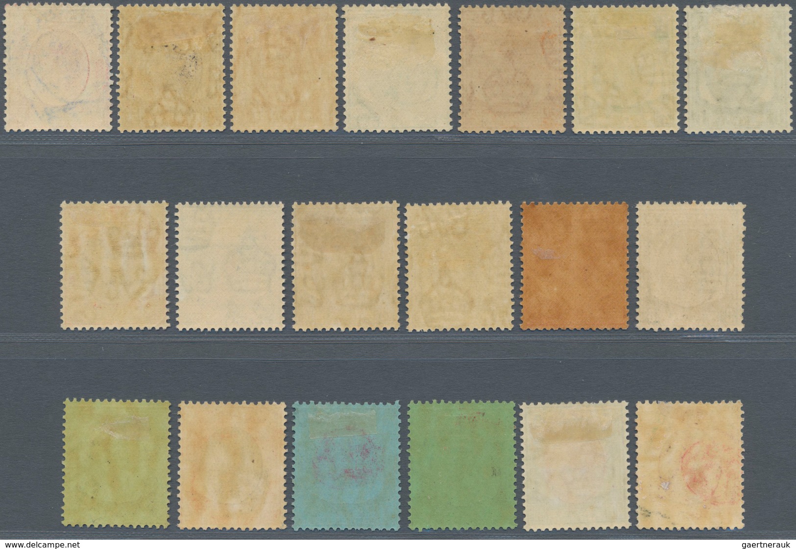 Malaiische Staaten - Straits Settlements: 1937/1941, KGVI Definitives Complete Simplified Set Of 19 - Straits Settlements