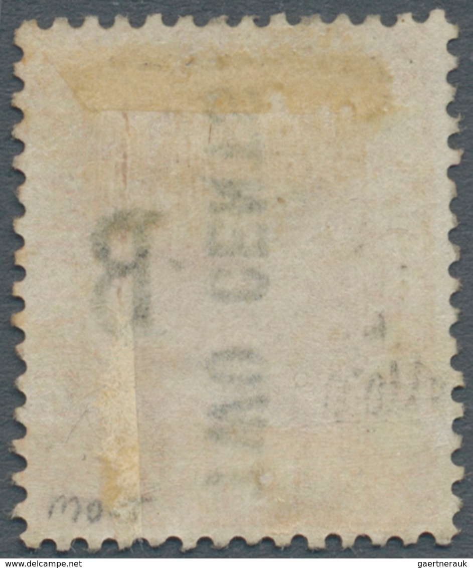 Malaiische Staaten - Straits Settlements - Post In Bangkok: 1882-85 Straits Settlements "TWO CENTS" - Straits Settlements