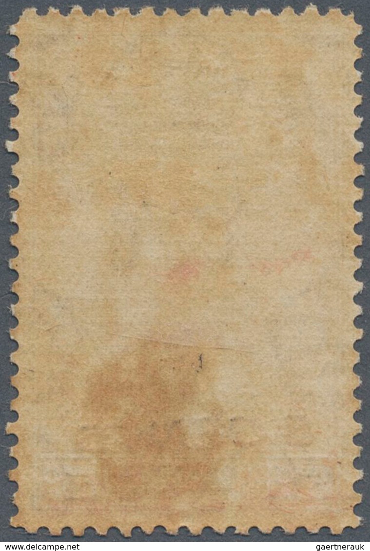 Malaiische Staaten - Kelantan: 1942 Japanese Occupation: "8 CENTS" On 5c. Brown Ovpt. By Sunagawa Se - Kelantan