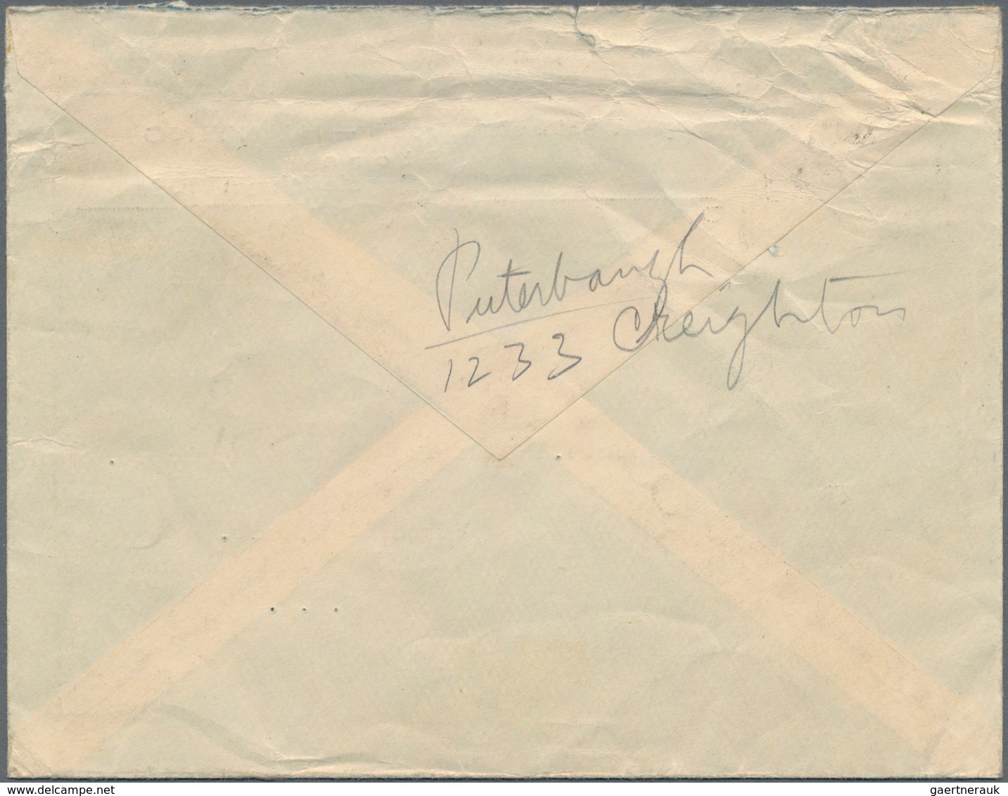 Mandschuko (Manchuko): 1939/43, covers (4) to Switzerland (3 inc. registered, the latter with intere