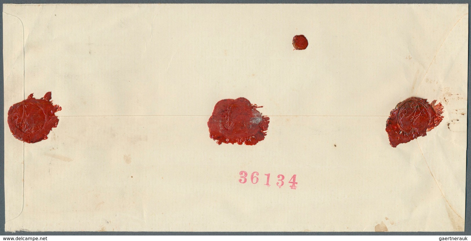 Mandschuko (Manchuko): 1941. Registered Envelope Addressed To The German Government In Poland Bearin - 1932-45 Manchuria (Manchukuo)