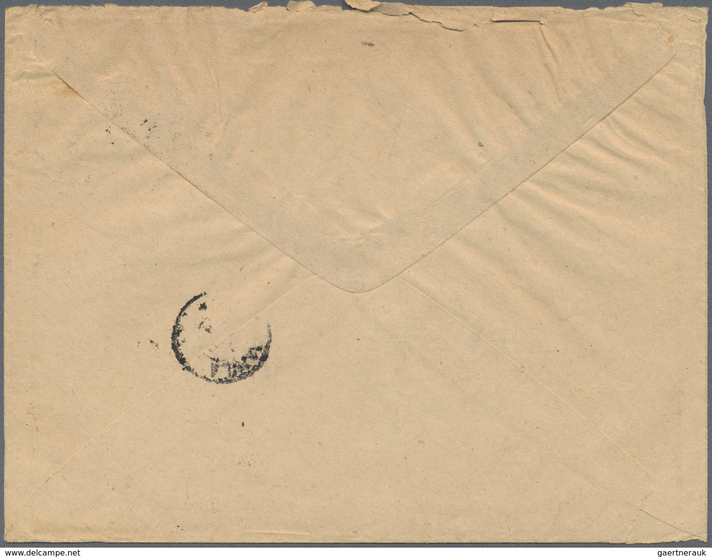 Philippinen: 1880. Envelope Addressed To The French Scientific Mission In Manila, Philippines Bearin - Filippijnen