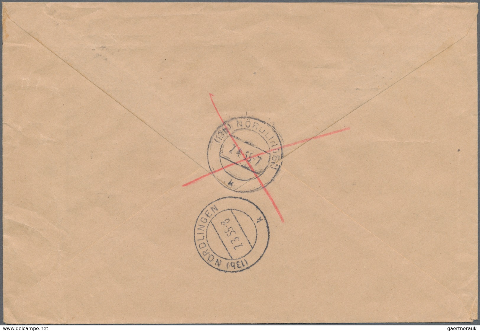 Syrien: 1952/1955, Three Registered Letters From "Republique Syrienne Direction Generale Des Postes" - Syrië
