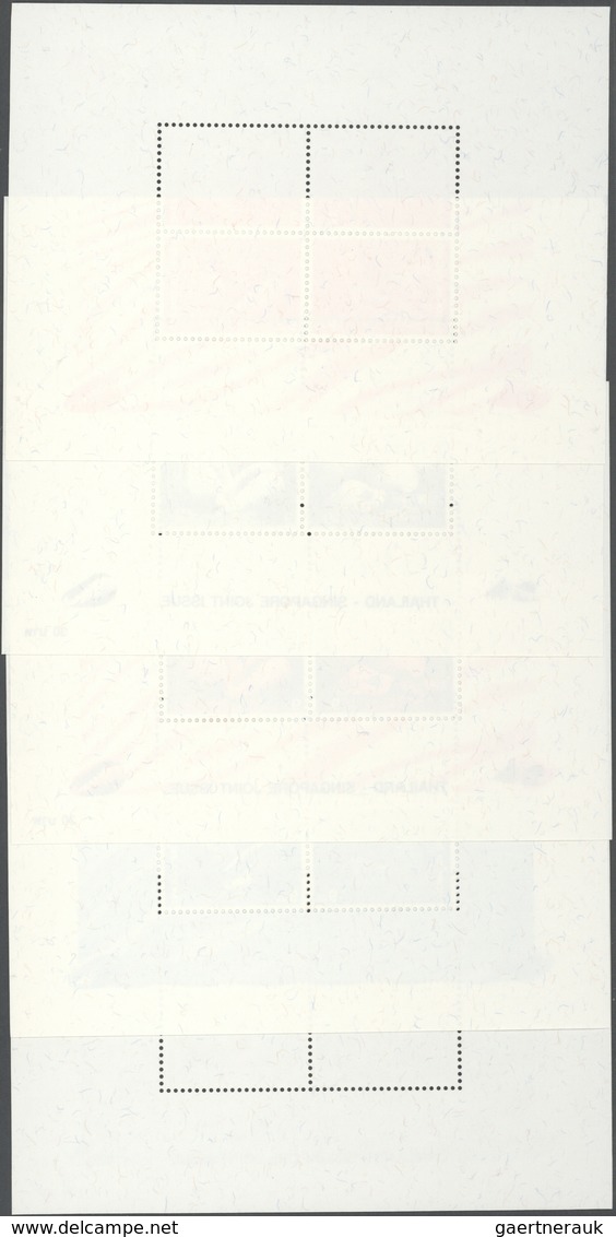 Thailand: 1997. Progressive Proof (9 Phases Inclusive Original) For The Souvenir Sheet Of The Set SH - Thailand