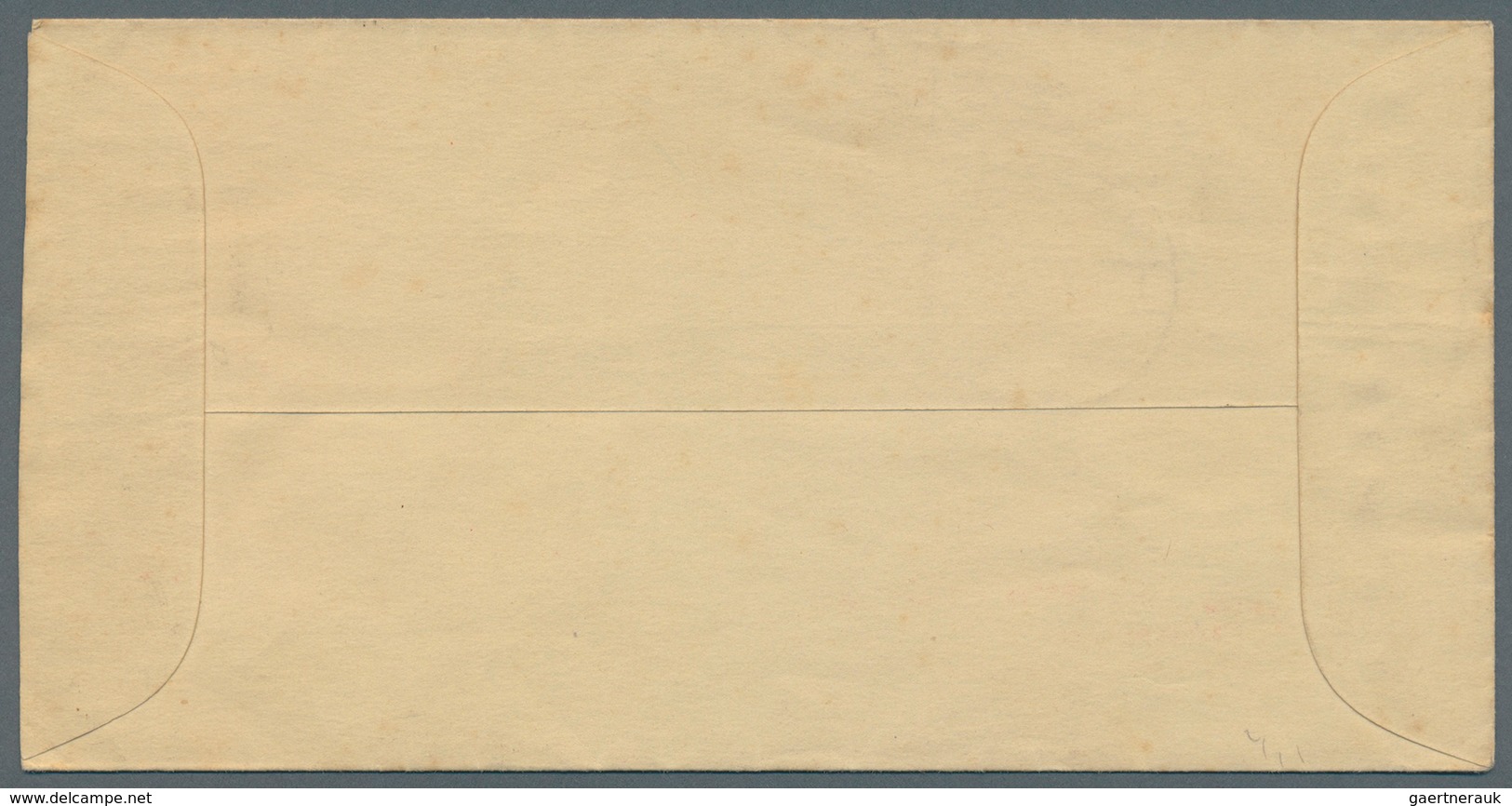Thailand - Ganzsachen: 1940. Postal Stationery Envelope 15 Satang Blue Endorsed 'On Active Service' - Thailand