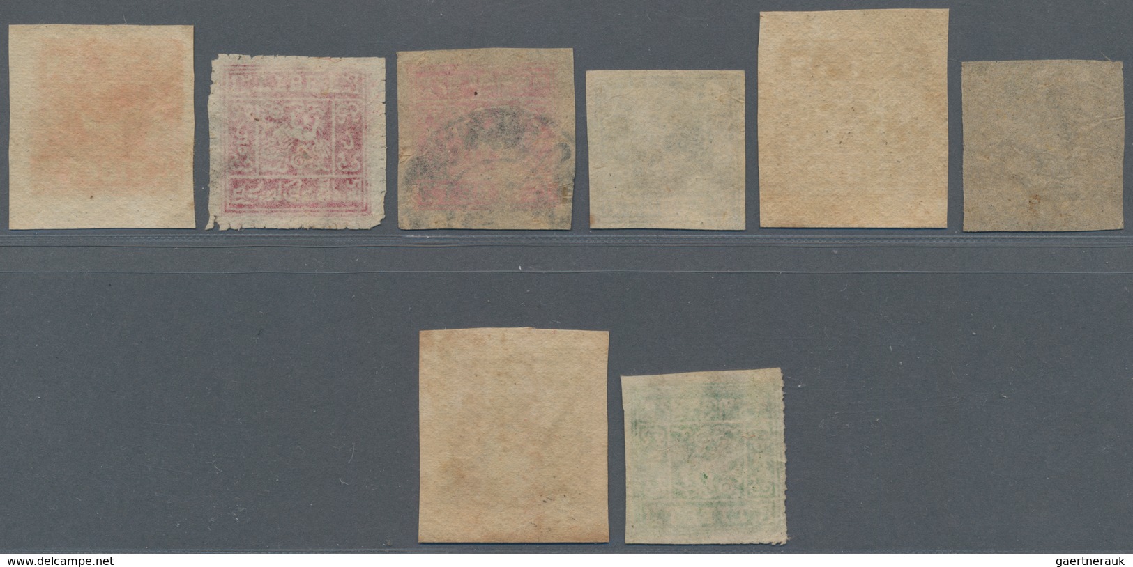 Tibet: 1912/50, Mint And Used Lot: 1st Issue (20) Or 2nd Issue (8); Plus China Offices 3 P./1 C. Mou - Asia (Other)