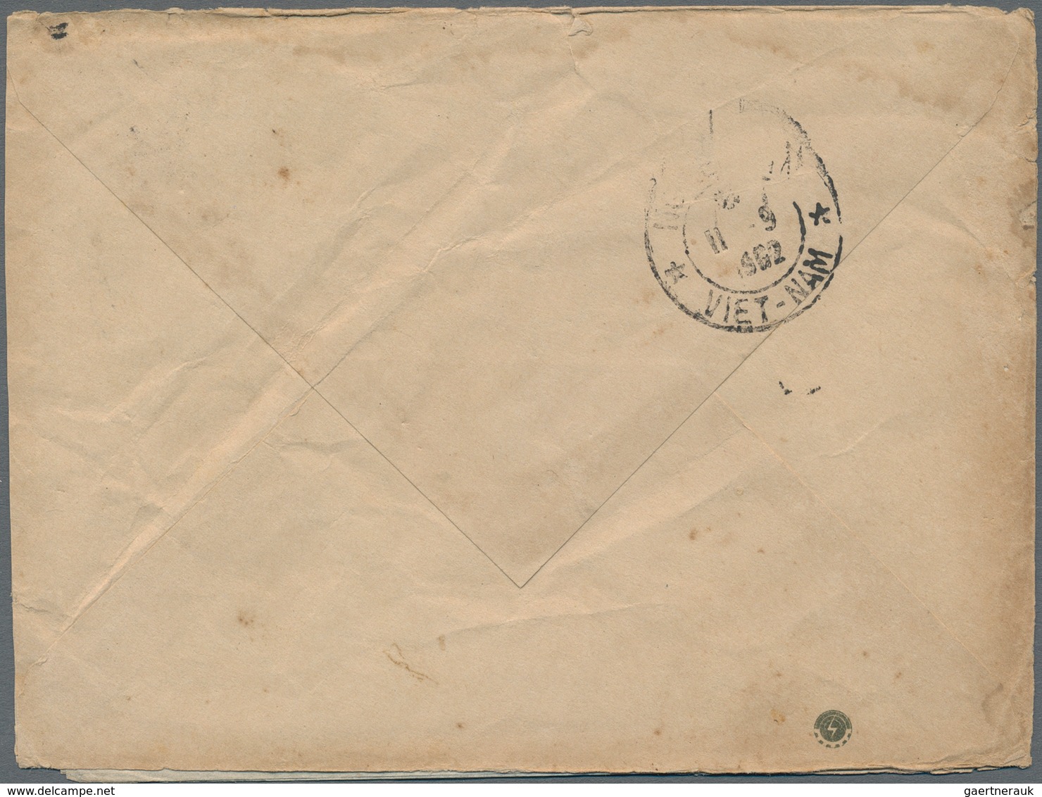 Vietnam-Nord (1945-1975): 1962. Very Rare Local Letter Sent To From Nam Dinh To Nghi-An With A Singl - Vietnam