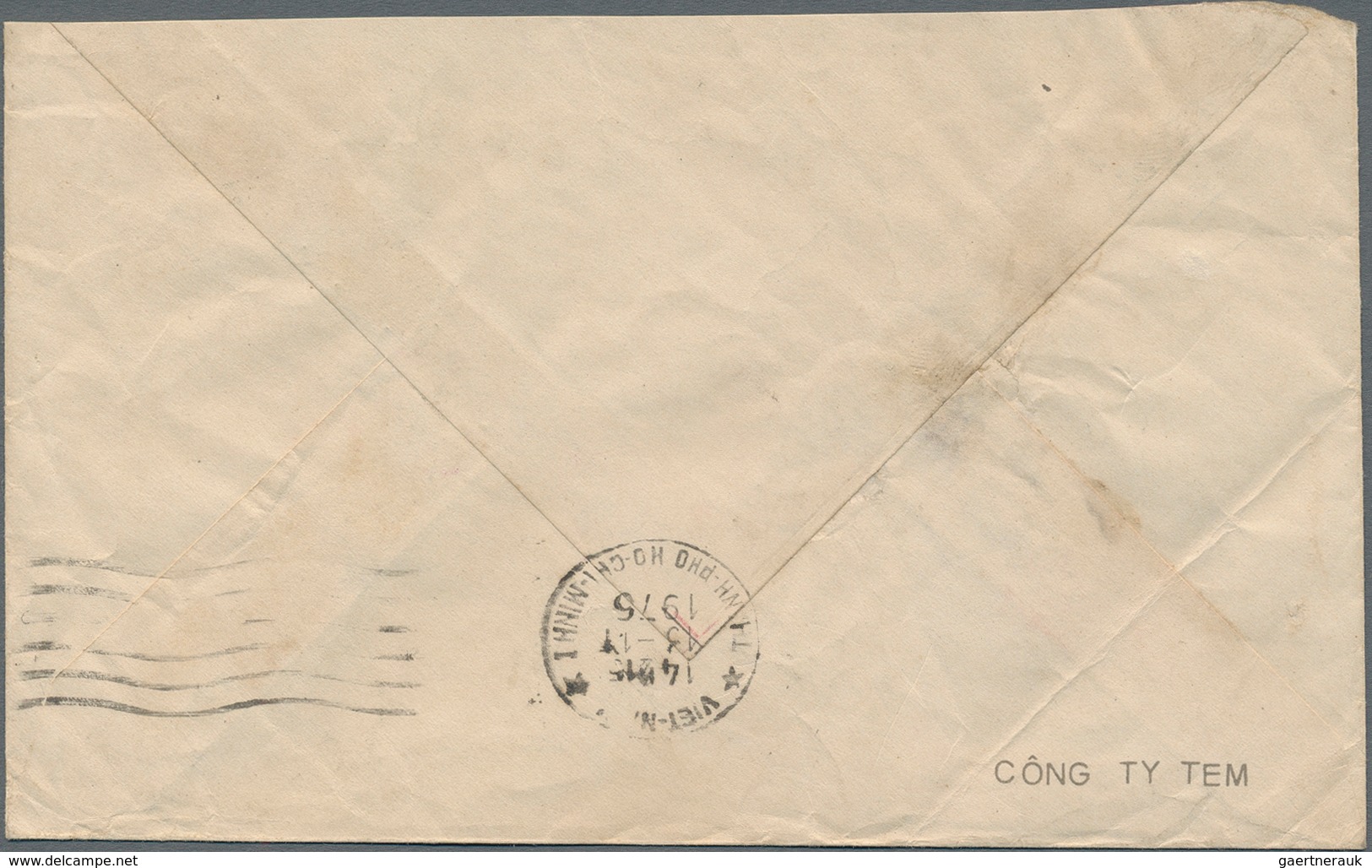 Vietnam-Nord - Portofreiheitsmarken: 1967. Very Rare Single Franking Of The Military Free Frank (Mic - Vietnam