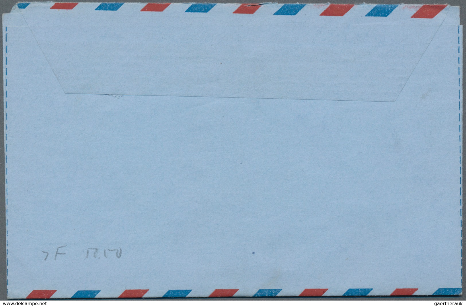 Thematik: Arktis / Arctic: 1958/61 Two Aerograms, Once Unused And Once With Satellite Stamp Of The D - Other & Unclassified