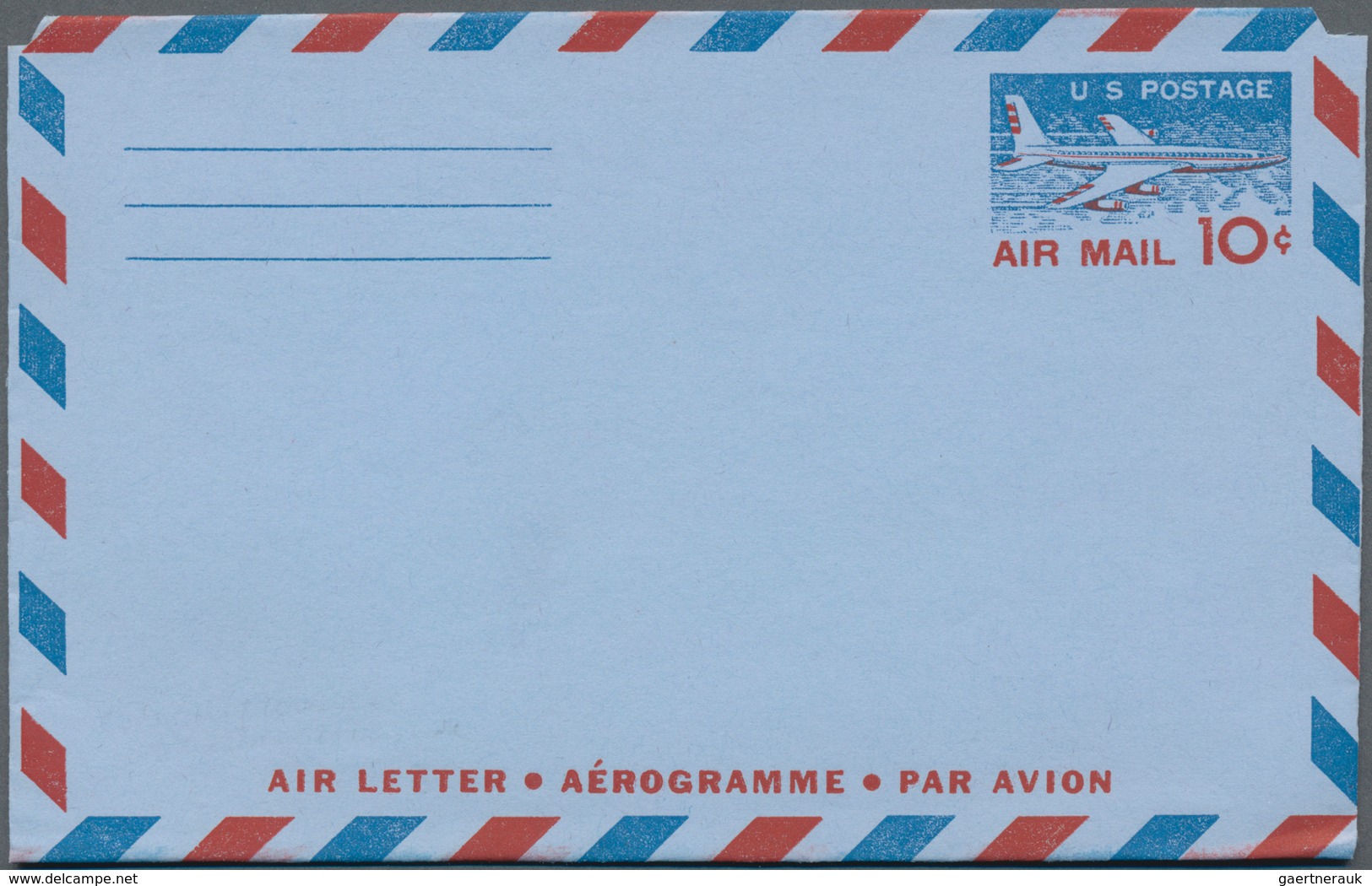 Thematik: Arktis / Arctic: 1958/61 Two Aerograms, Once Unused And Once With Satellite Stamp Of The D - Other & Unclassified