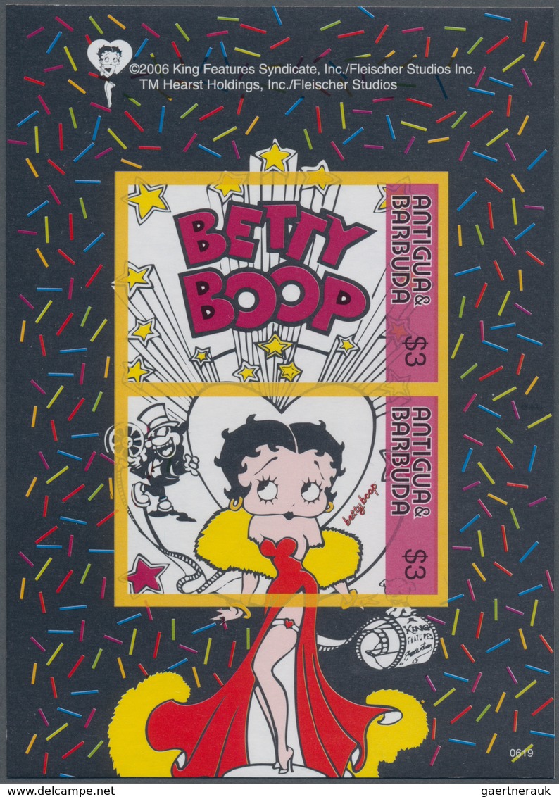 Thematik: Comics / Comics: 2006, Antigua & Barbuda. IMPERFORATE Souvenir Sheet For The Issue "Betty - Comics