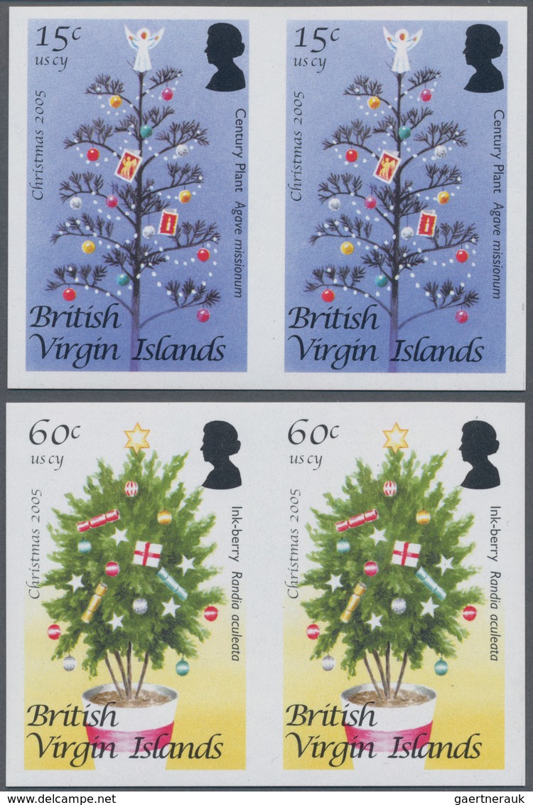 Thematik: Flora, Botanik / Flora, Botany, Bloom: 2005, BRITISH VIRGIN ISLANDS: Christmas Complete Se - Other & Unclassified