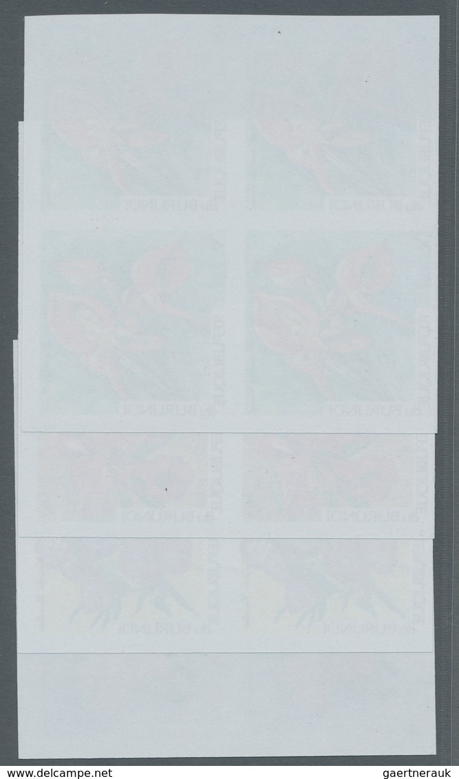 Thematik: Flora-Orchideen / Flora-orchids: 1972, BURUNDI: Orchids Complete Set Of 11 Stamps In IMPER - Orchids