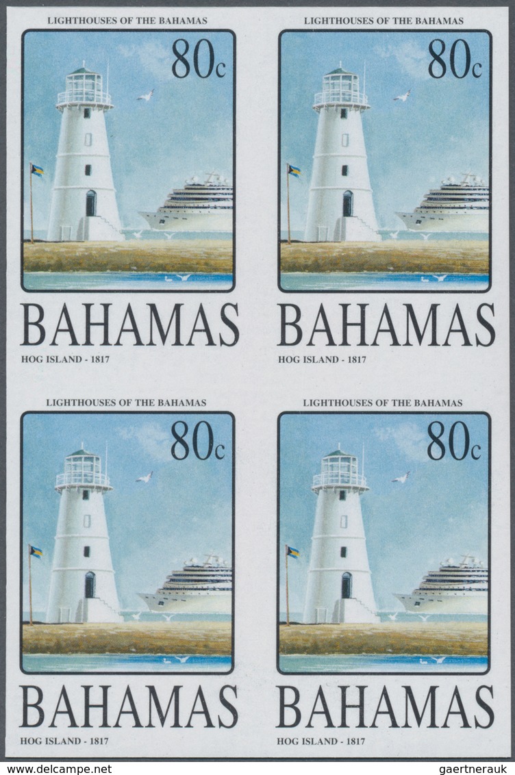 Thematik: Leuchttürme / Lighthouses: 2004, Bahamas. Complete Set "Bahamas Lighthouses (I)" In IMPERF - Vuurtorens