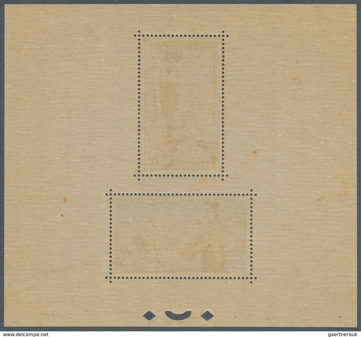 Thematik: Nahrung / Food: 1957, Rice Cultivating, Complete Set In Two Perforated, Gummed Blocks (not - Food