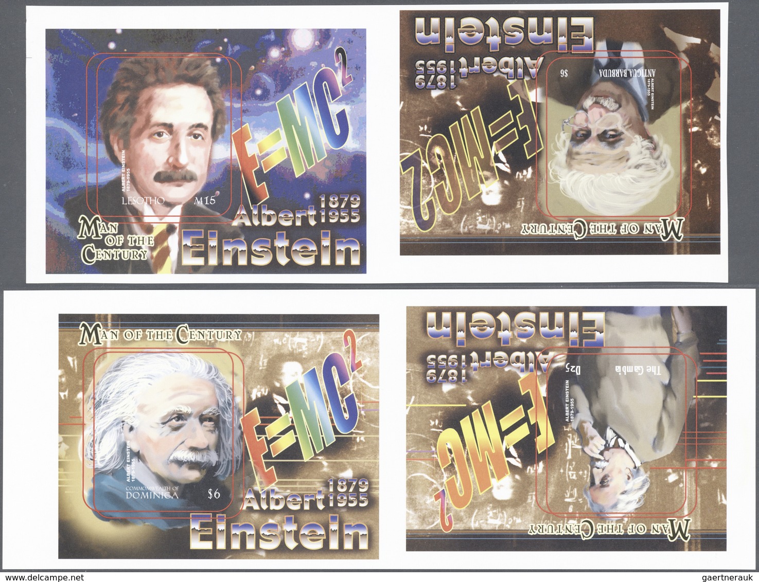 Thematik: Persönlichkeiten - Einstein / Personalities - Einstein: 2000, BRITISH COMMONWEALTH: Man Of - Albert Einstein
