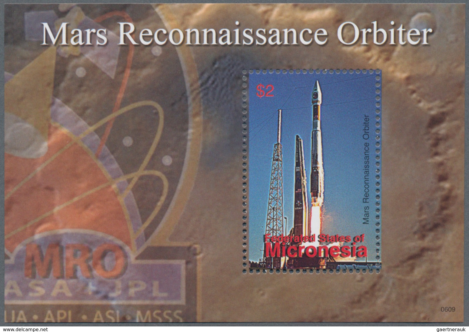 Thematik: Raumfahrt / Astronautics: 2006, MICRONESIA: Space Exploration Complete Set Of Three Perfor - Andere & Zonder Classificatie