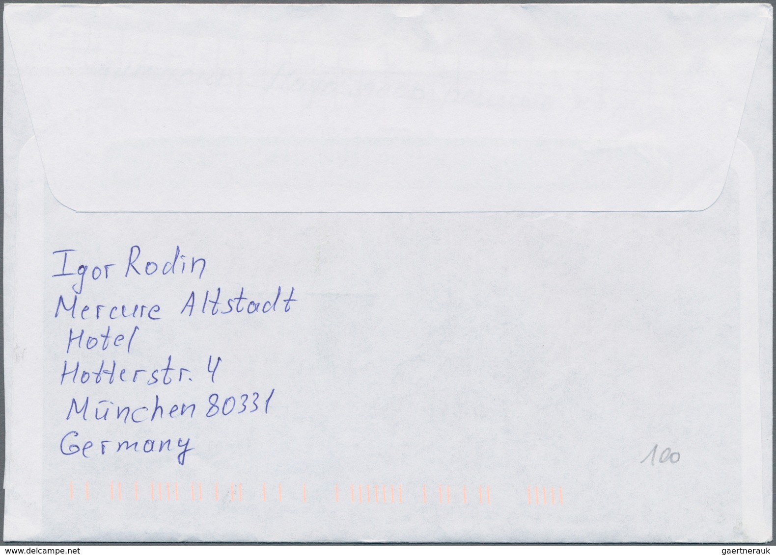 Thematik: Raumfahrt / Astronautics: 2009. STS-130.Registered Letter, Posted By Igor Rodin In Munich, - Andere & Zonder Classificatie